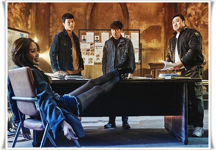 마동석과 김상중의 새로운 케미